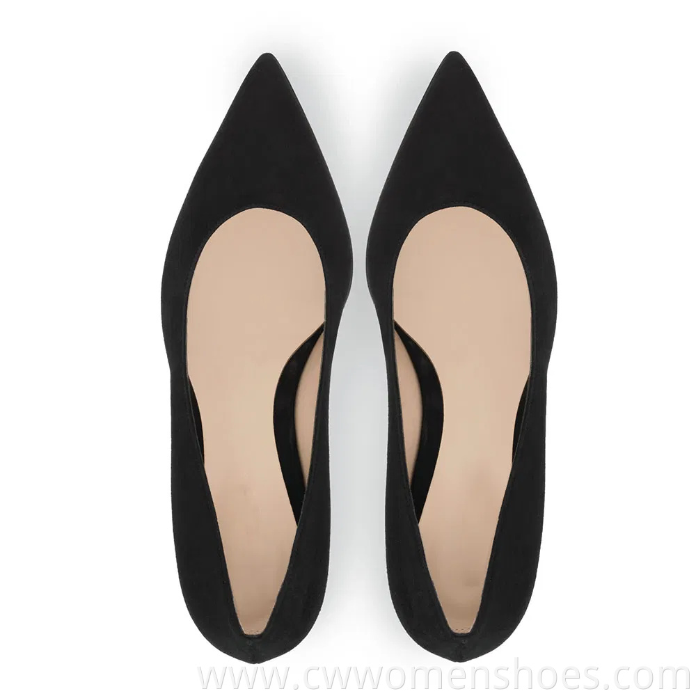 Pointed Toe Ladies MIDI Heels for Graduation Work Office Woman Court Shoes Low Block Heel Pumps